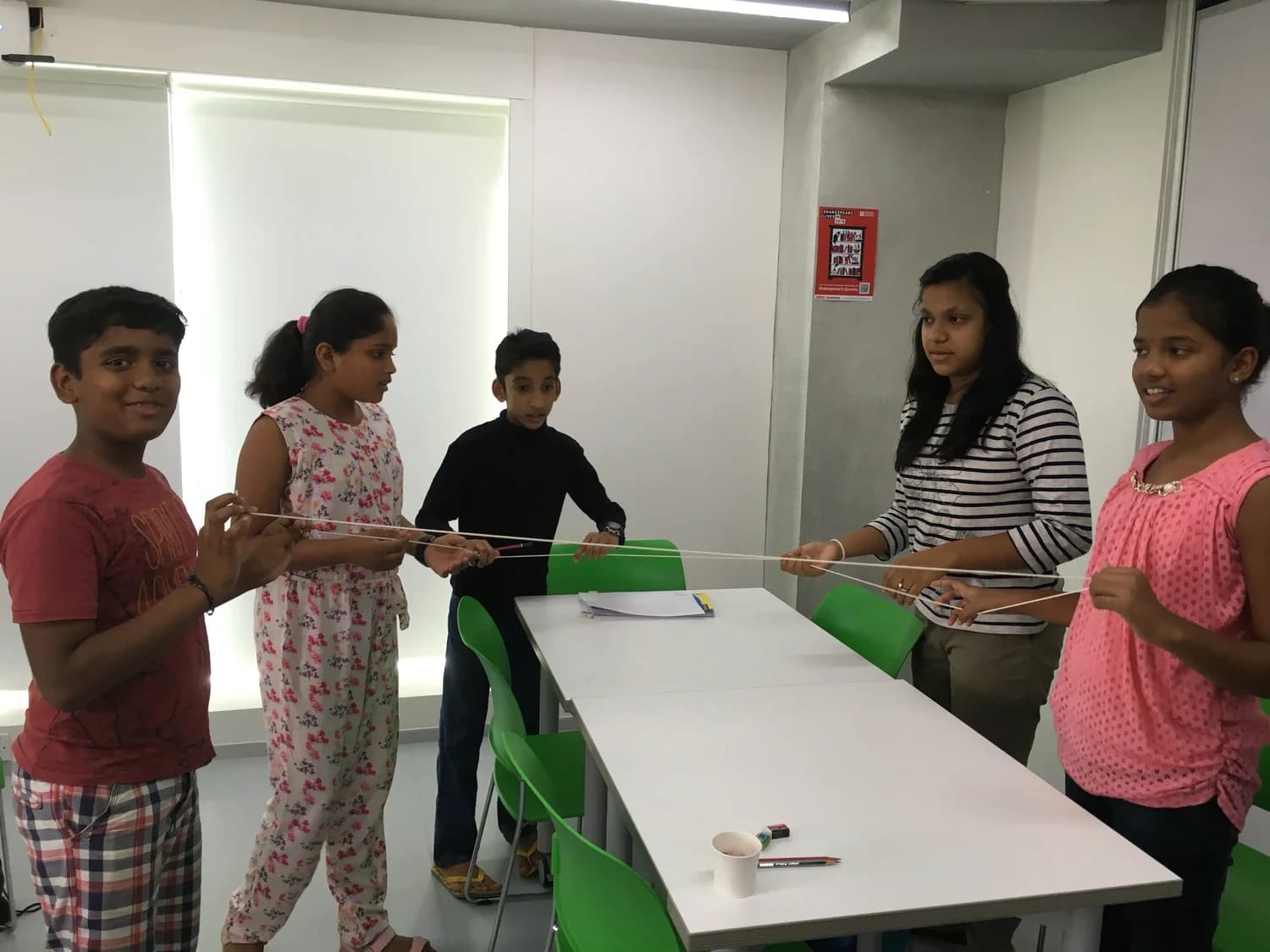 A teamwork game