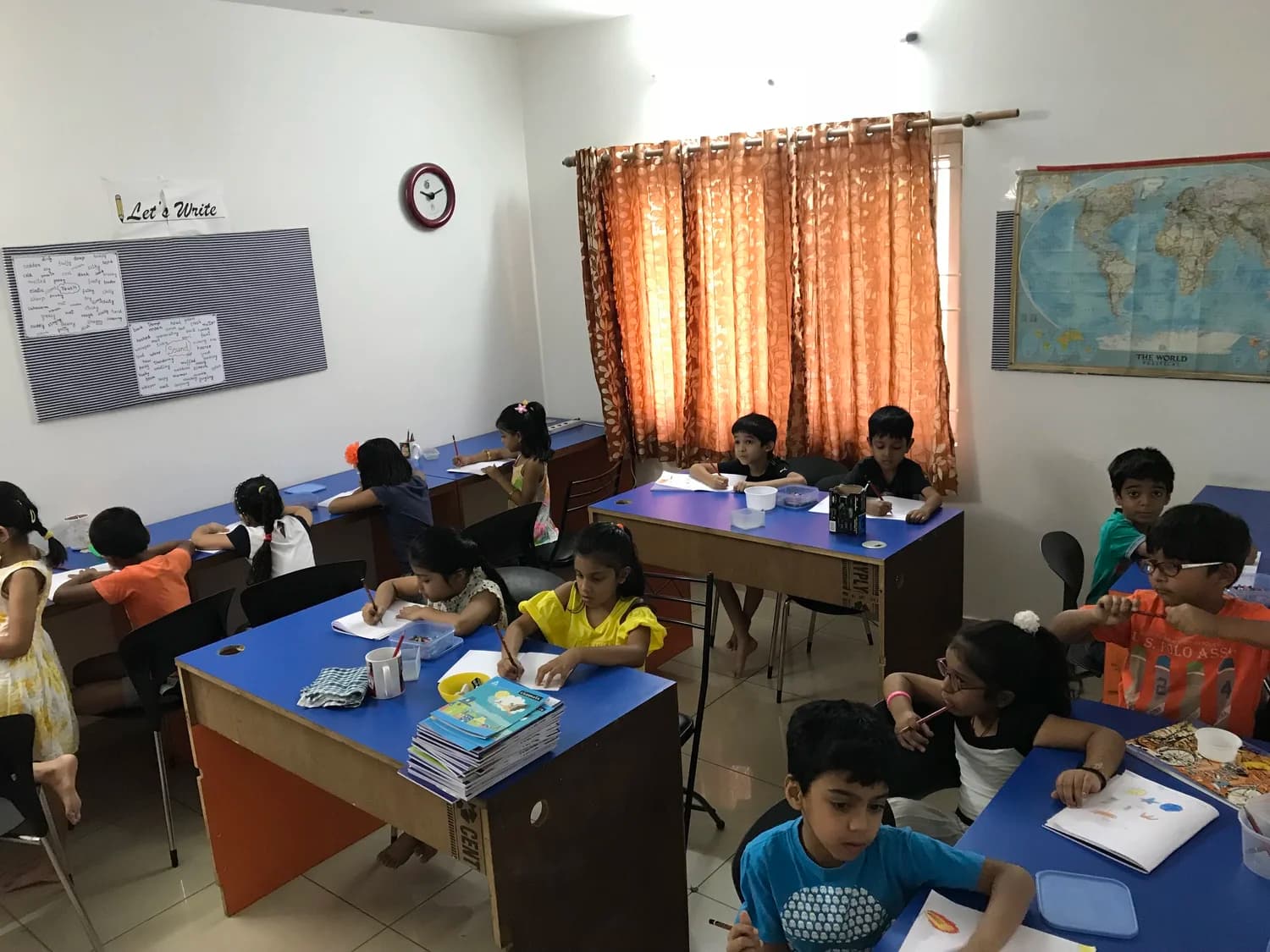 Children in class