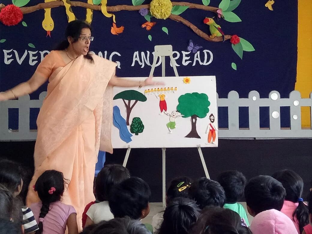 Story Telling @ Indus International, Hyderabad